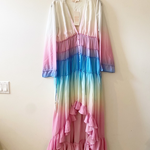 Rococo Sand Ciel Rainbow dress size med - Picture 4 of 10